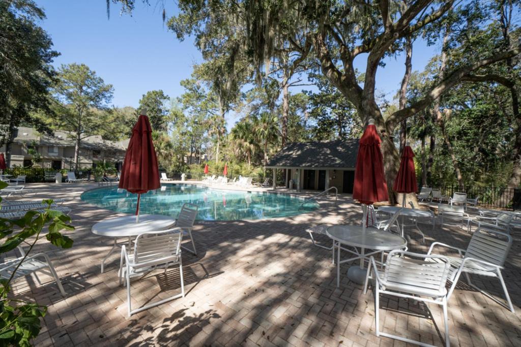 Golf View Two Bedroom With K Q And Fold Out Couch Bikes & Beach Gear Included Hilton Head Island Exteriér fotografie